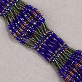 Celestia Scalloped Brick Stitch Bracelet